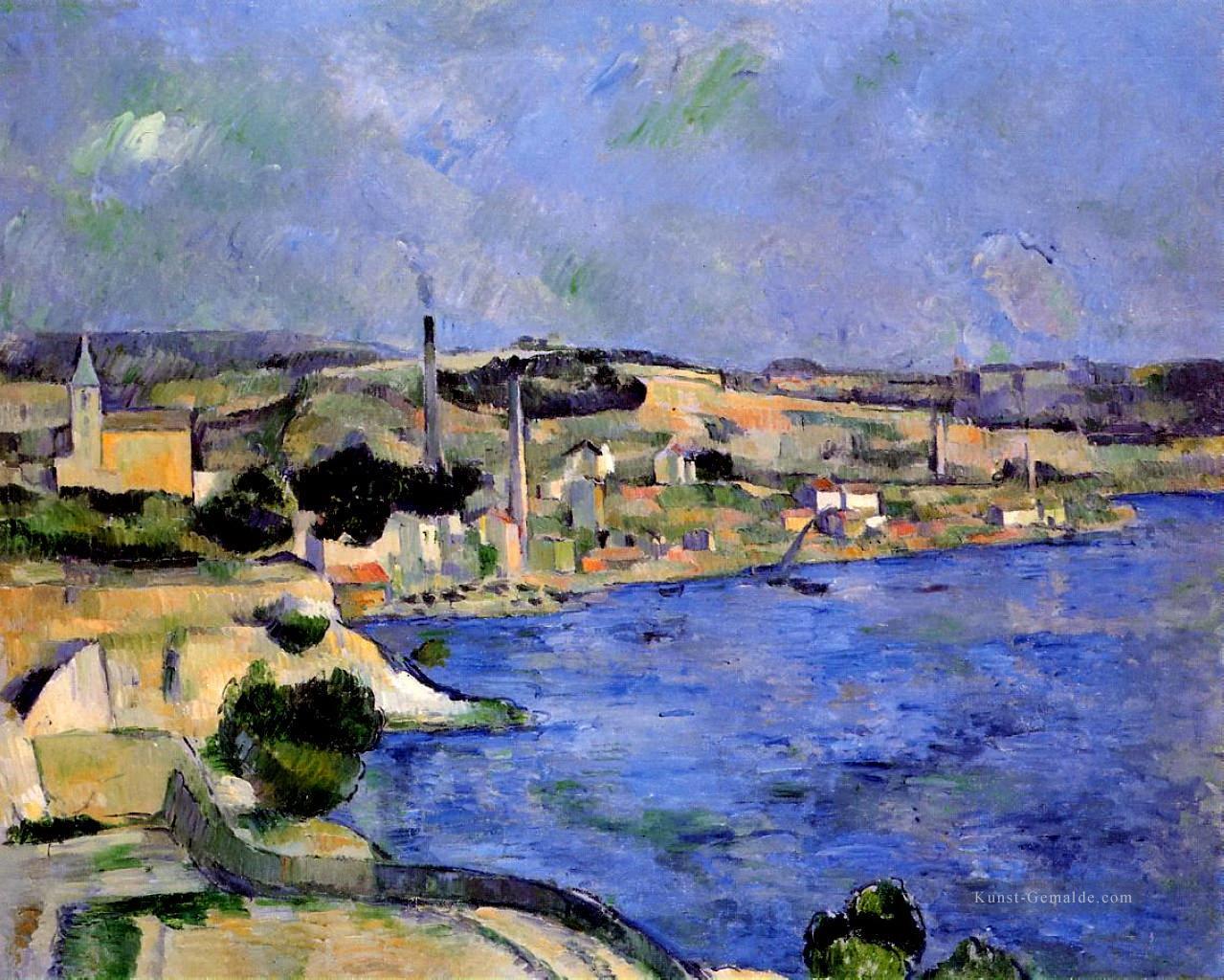 Die Bucht von Estaque und Saint Henri Paul Cezanne Ölgemälde